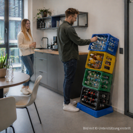 Getränkeboy in der Küche eines Unternehmens