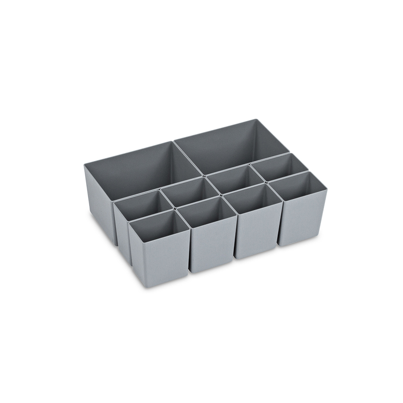 Einsatzkästen-Set 2+8 Kästen für Euroboxen 400X300X120