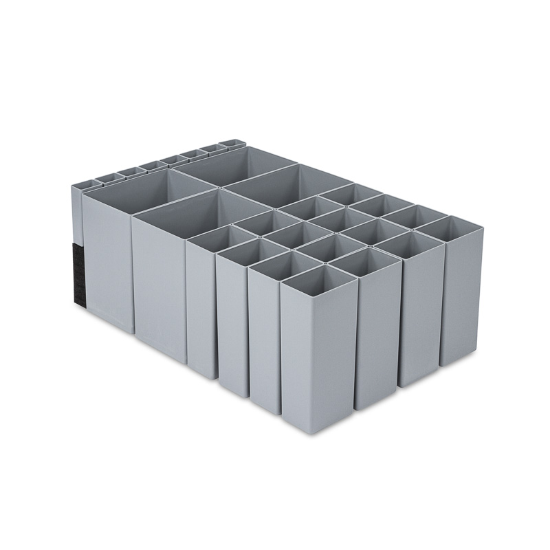Einsatzkästen-Set 4+16+8 Kästen für Euroboxen 600X400X220