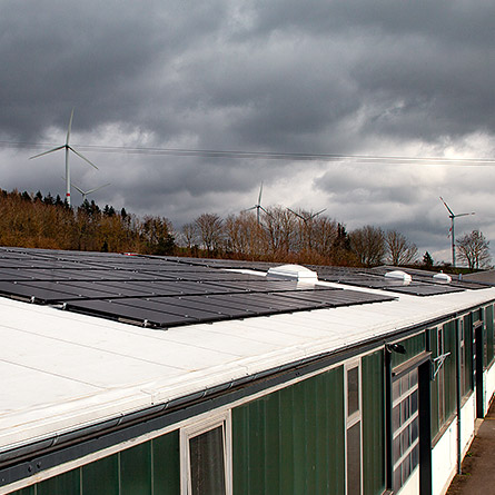 Stromversorgung mit Photovoltaikanlage auch bei schlechtem Wetter