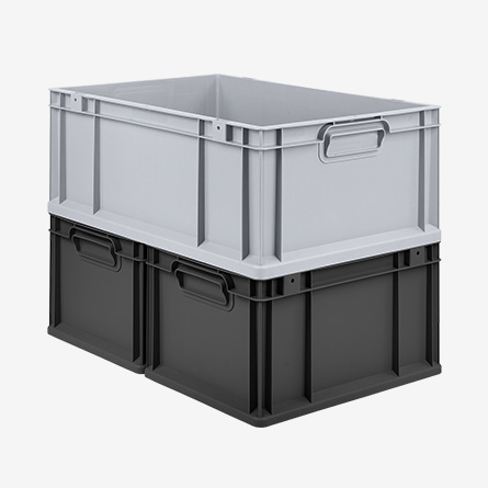 motiv-02-stapelbarkeit-nextgen-aidb-blog-nextgen-2-0-445×445 Euroboxen NextGen 2.0 mit geteiltem Boden auf kleine NextGen 2.0 Cycle gestapelt
