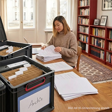 metaBOX Werkzeugekoffer und toolBOX auf einer Werkbank